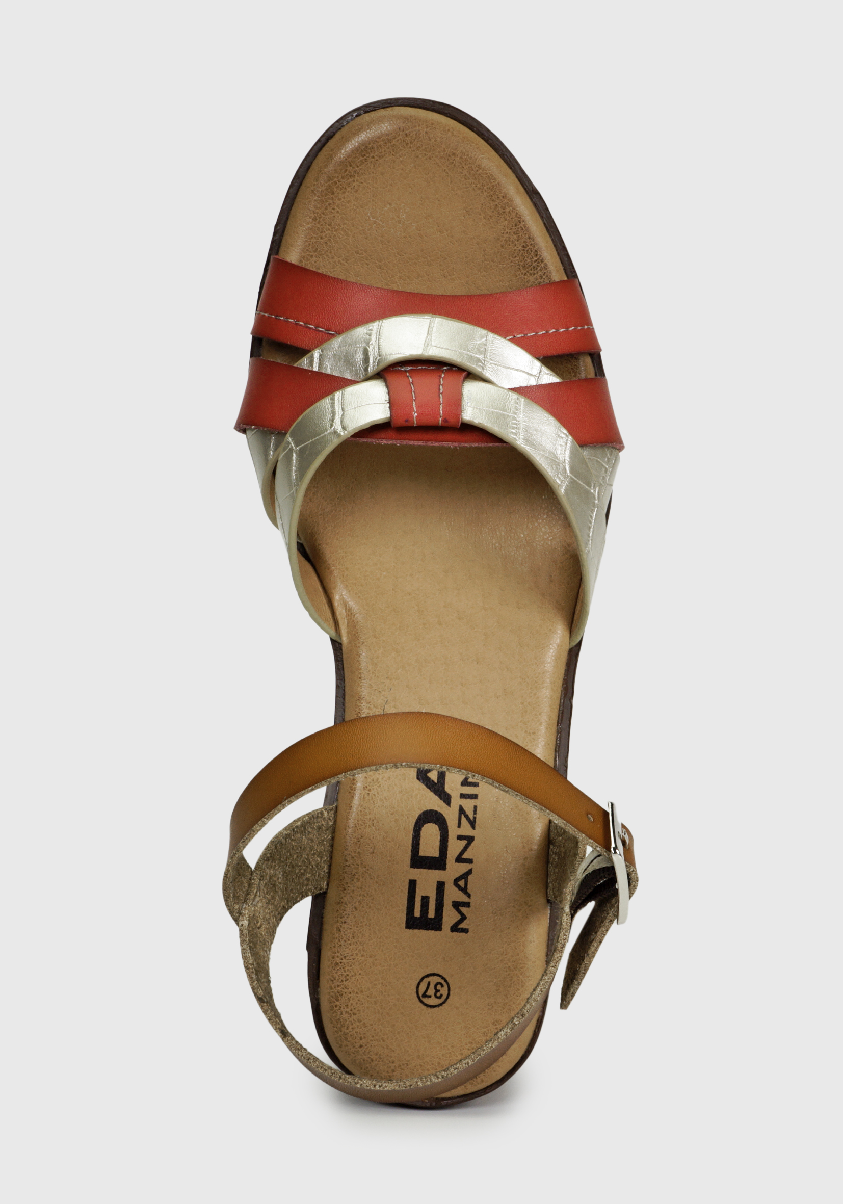 SANDALIAS MUJER EDA MANZINI ROJO FERNANDA EGE350S23RDM - 7