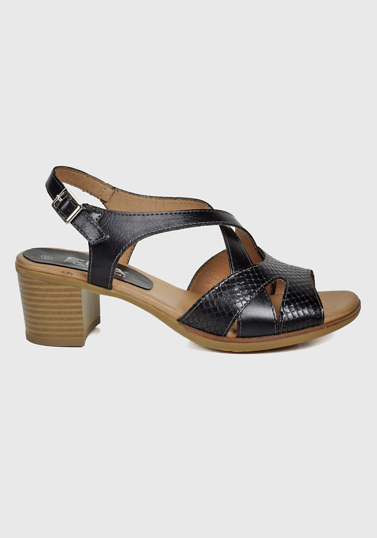 SANDALIAS MUJER EDA MANZINI NEGRO BENEDA EGE360S23BLK - 2