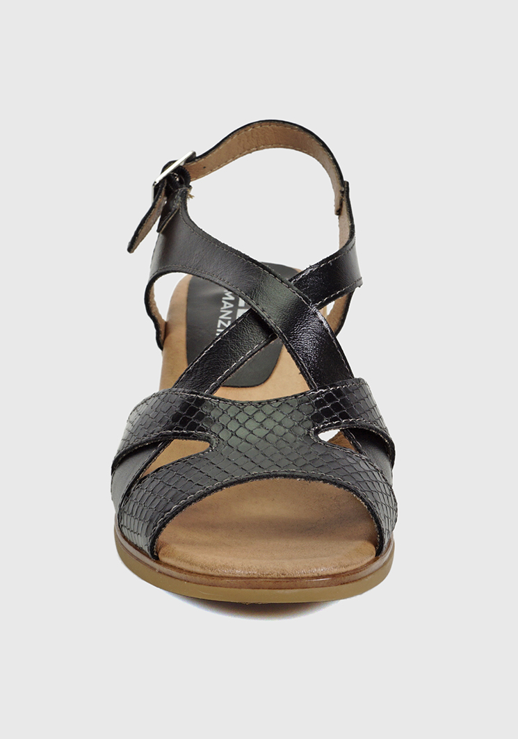 SANDALIAS MUJER EDA MANZINI NEGRO BENEDA EGE360S23BLK - 3