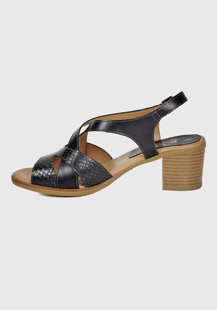 SANDALIAS MUJER EDA MANZINI NEGRO BENEDA EGE360S23BLK - 4