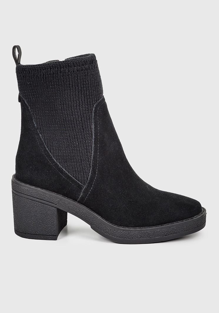 BOTÍN CUERO NEGRO BREME CASUAL - 2