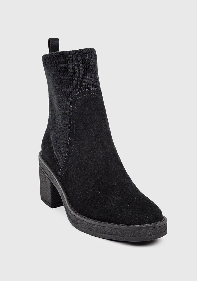 BOTÍN CUERO NEGRO BREME CASUAL - 3