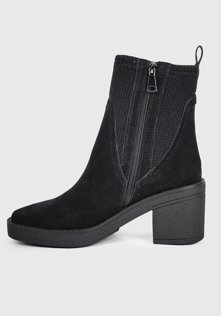 BOTÍN CUERO NEGRO BREME CASUAL - 4