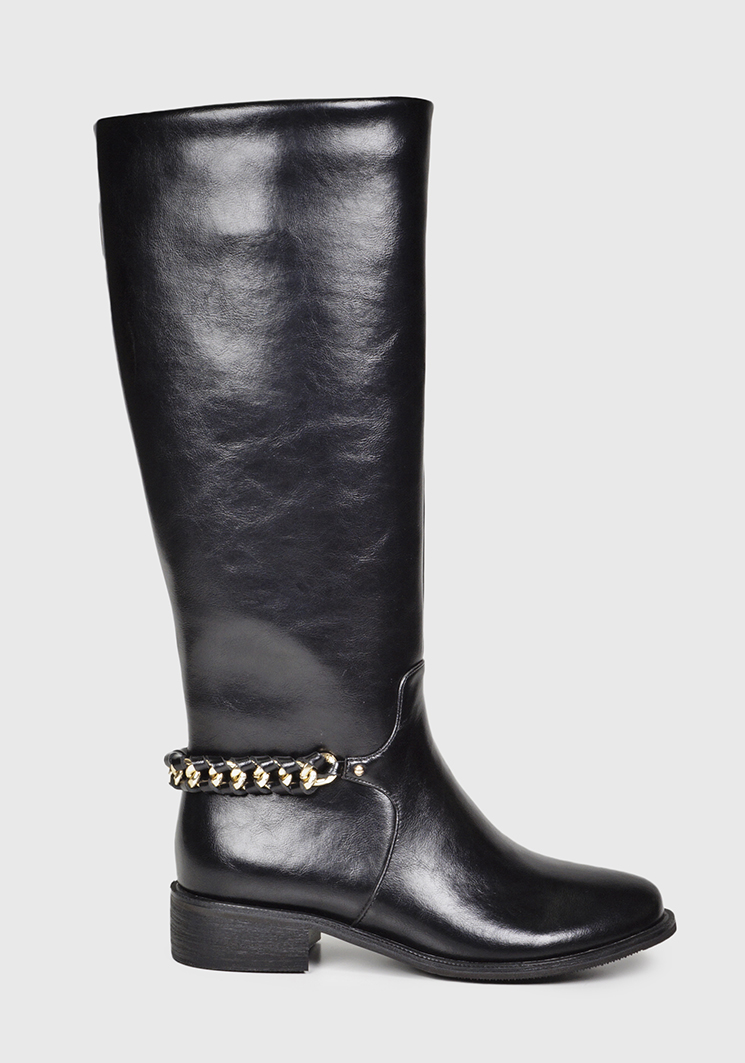 BOTAS MUJER DEGAS CUERO NEGRO MURCIA CH0519W23BLK - 2