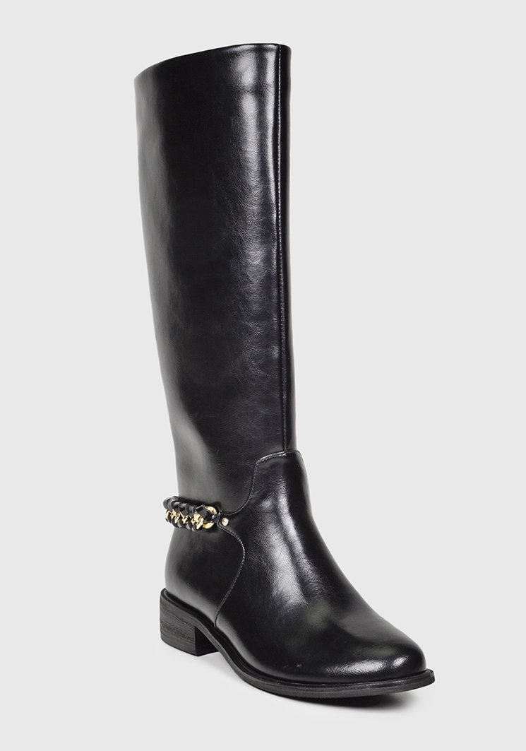 BOTAS MUJER DEGAS CUERO NEGRO MURCIA CH0519W23BLK - 3