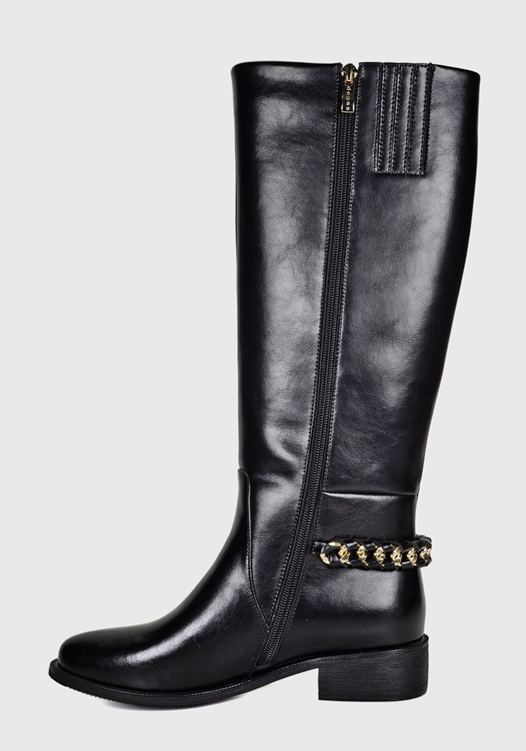 BOTAS MUJER DEGAS CUERO NEGRO MURCIA CH0519W23BLK - 4