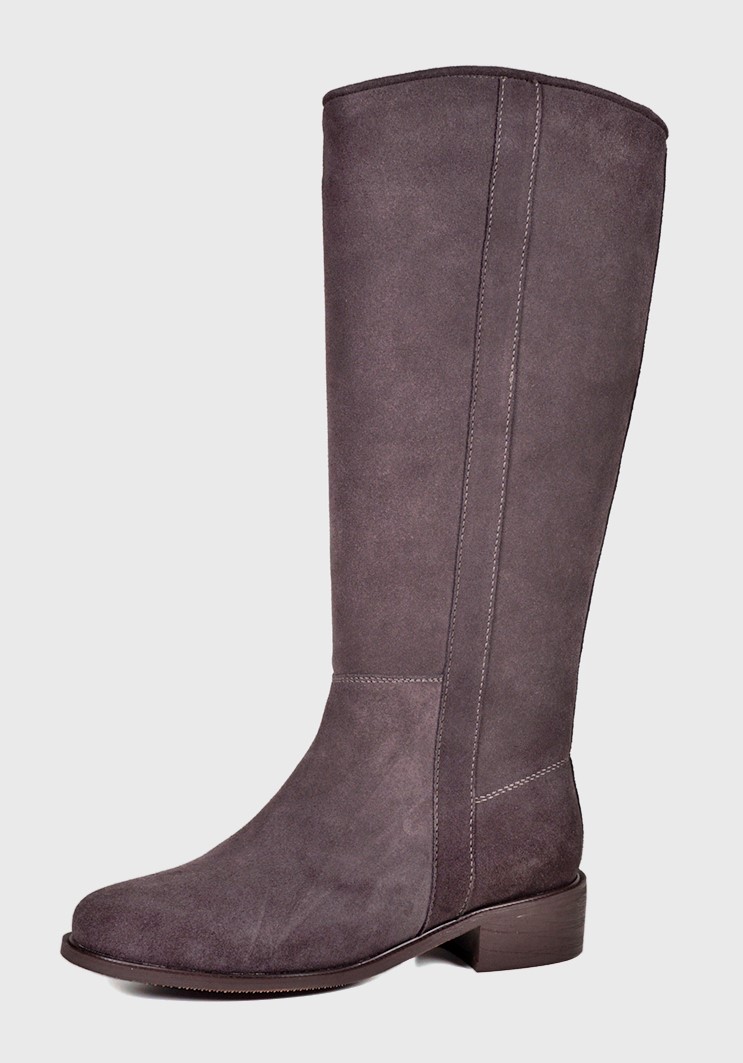 BOTAS MUJER DEGAS CUERO TAUPE DINORA CH0225W23TAU - 1