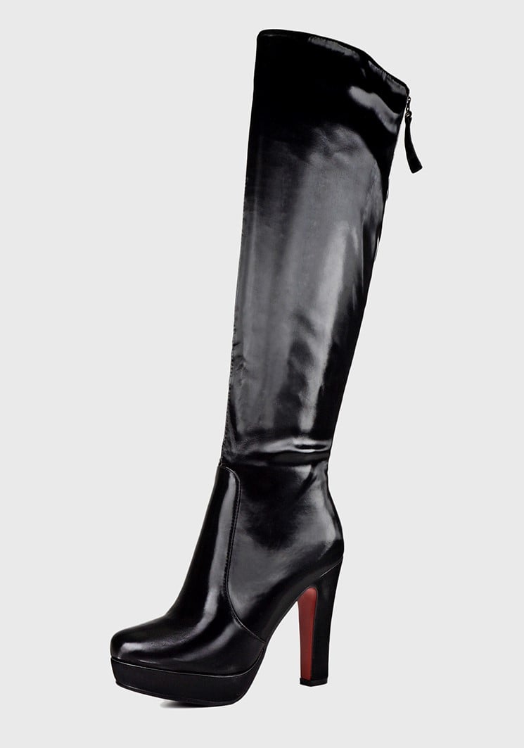 BOTA YAIZA EN COLOR NEGRO - 1
