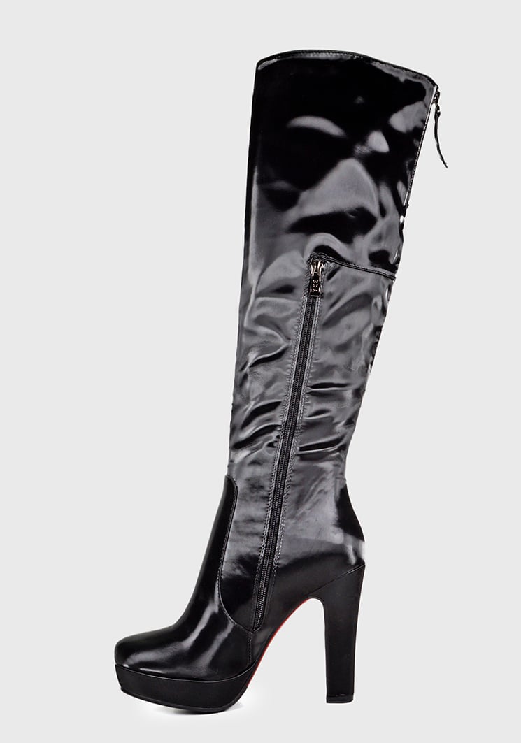 BOTA YAIZA EN COLOR NEGRO - 4