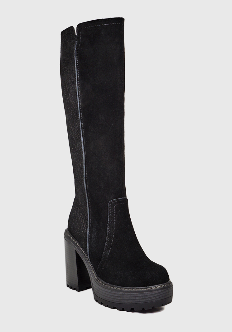 BOTA CUERO DAYTON EN COLOR NEGRO - 6
