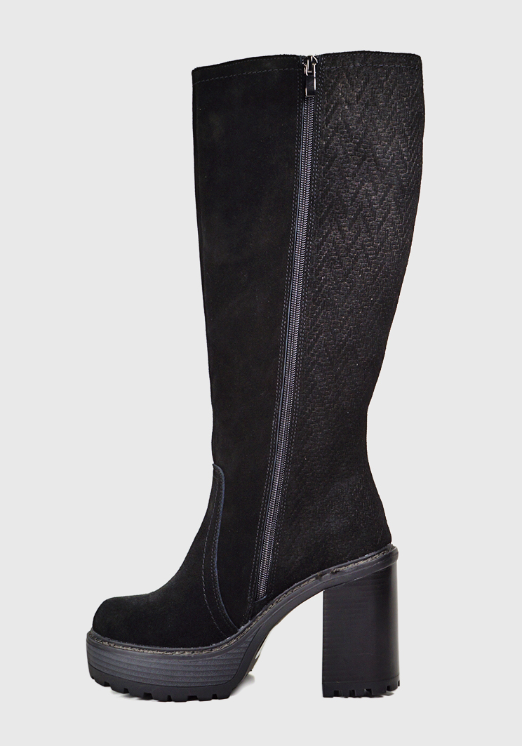 BOTA CUERO DAYTON EN COLOR NEGRO - 7