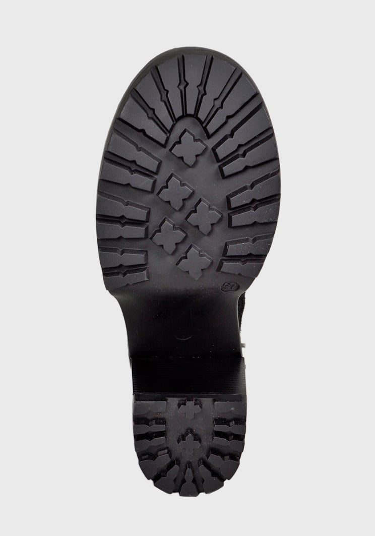 BOTA CUERO DAYTON EN COLOR NEGRO - 8