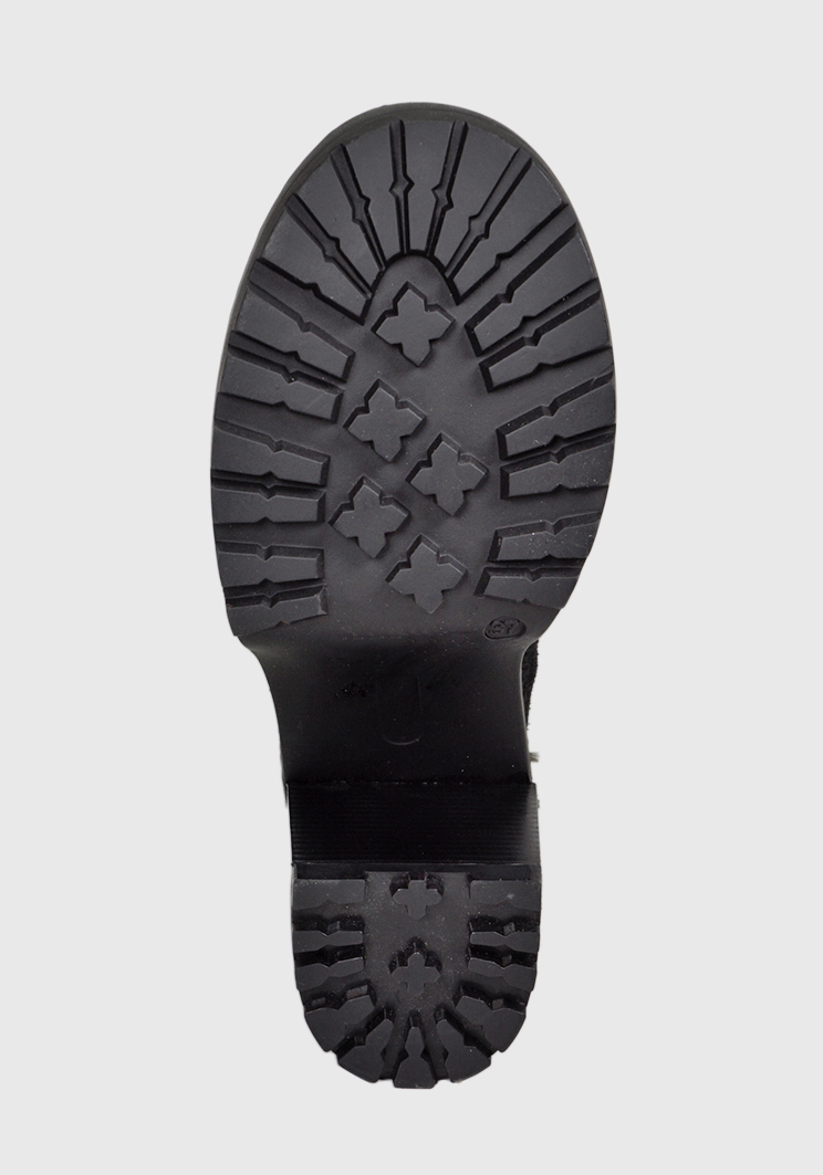 BOTA CUERO DAYTON EN COLOR NEGRO - 8