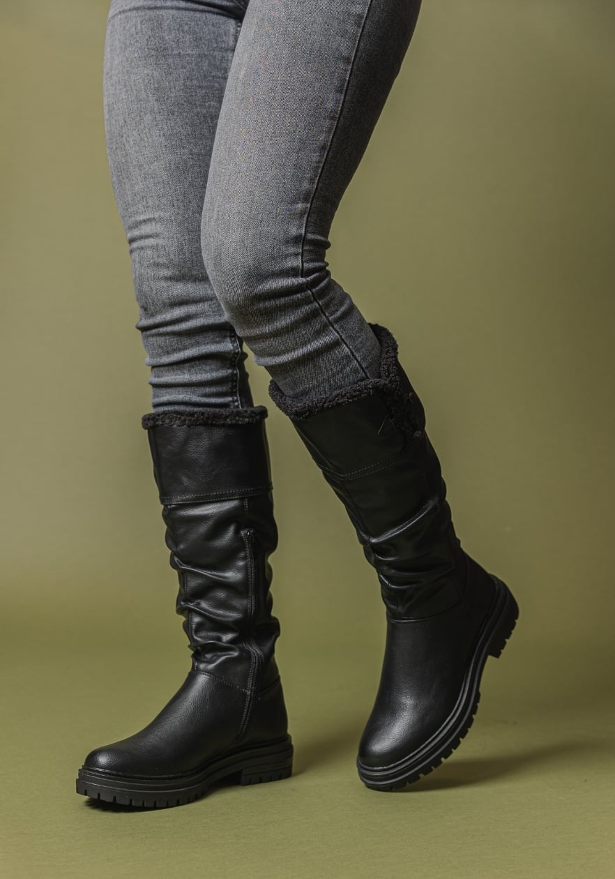 BOTAS MUJER EDA MANZINI NEGRO ALBANY WOE645W23BLK - 1