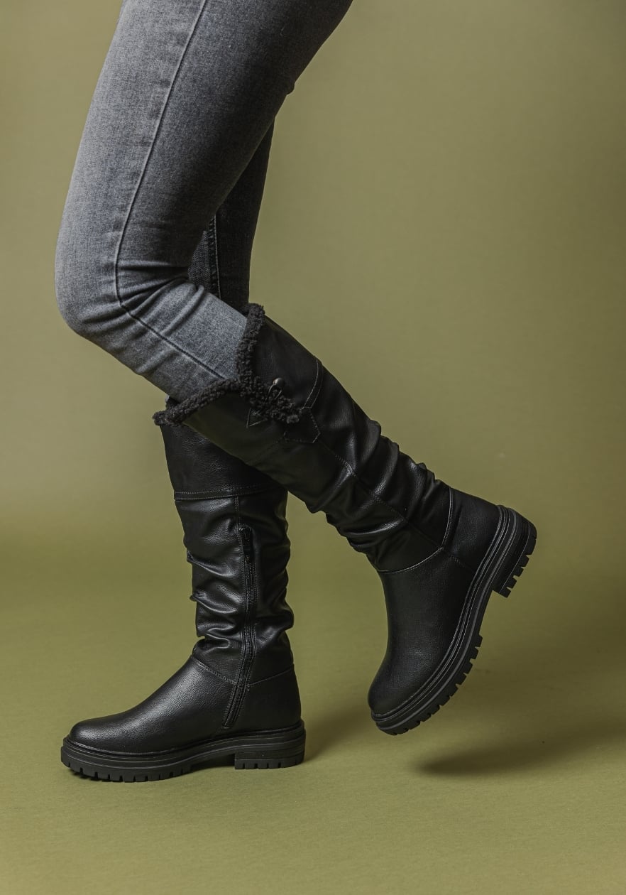 BOTAS MUJER EDA MANZINI NEGRO ALBANY WOE645W23BLK - 9