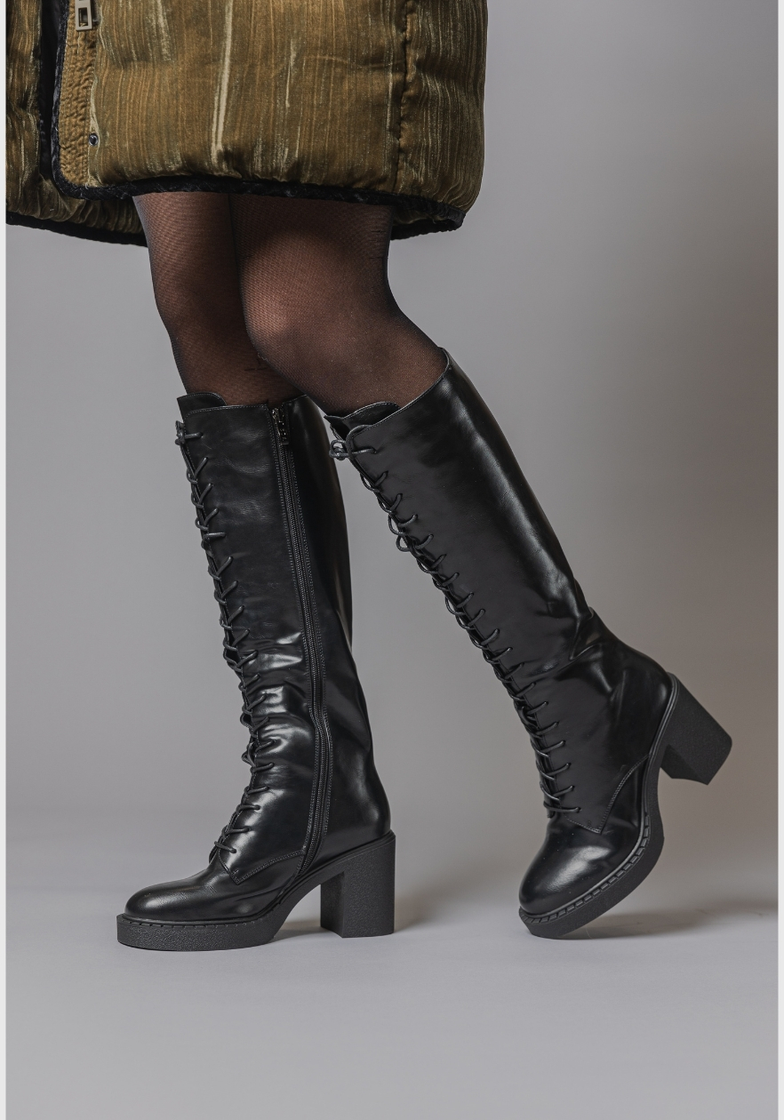 BOTAS MUJER EDA MANZINI NEGRO KEMI CHE137W23BLK - 2