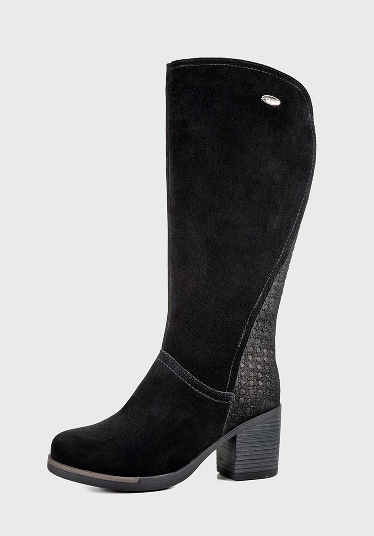 Ripley - BOTA CUERO ANTIOPA NEGRO