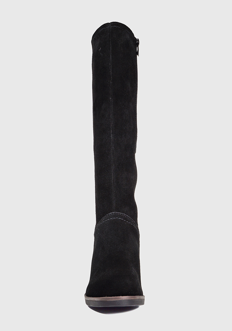 Ripley - BOTA CUERO ANTIOPA NEGRO