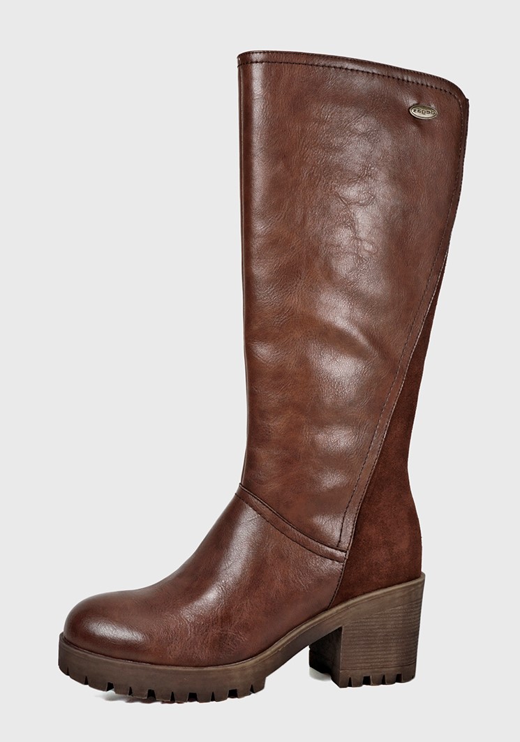 Ripley - BOTA CUERO OSORNO CAFÉ