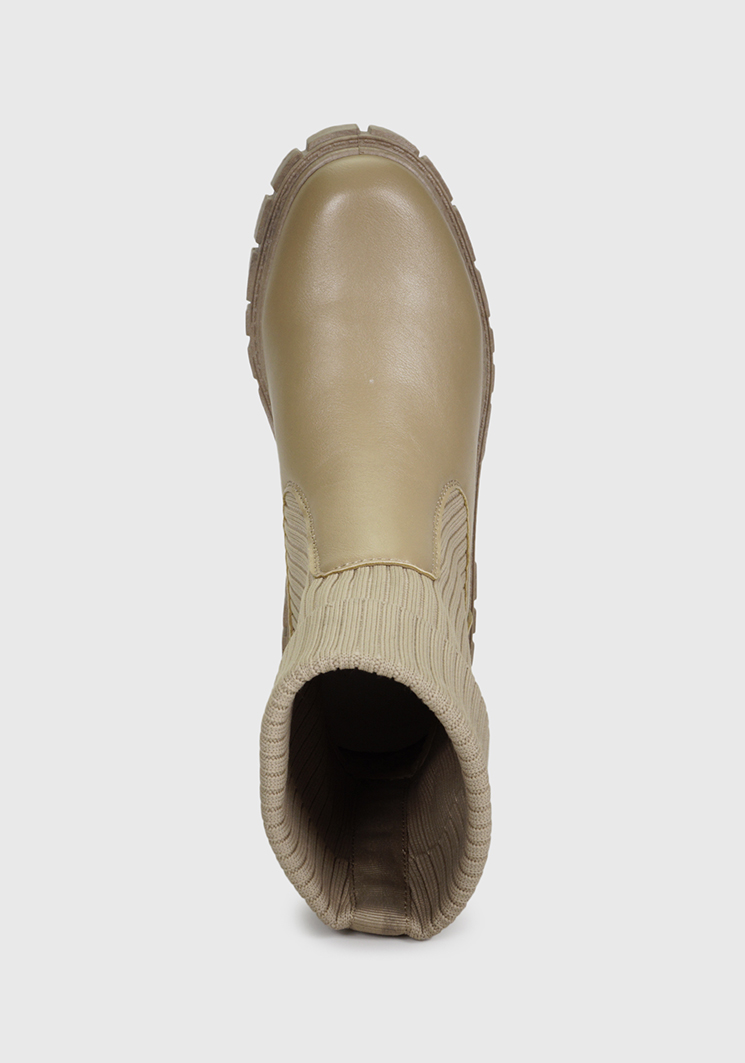 BOTÍN BEIGE  BOFFIL CASUAL - 6