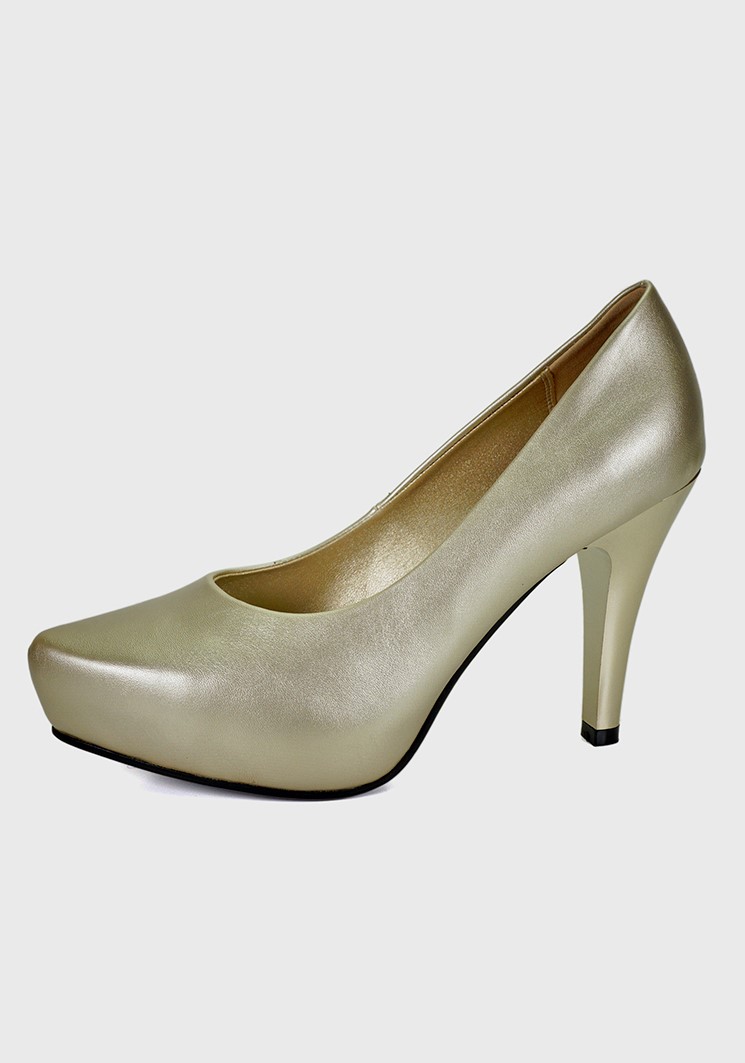 ZAPATO FAINA DORADO - 1