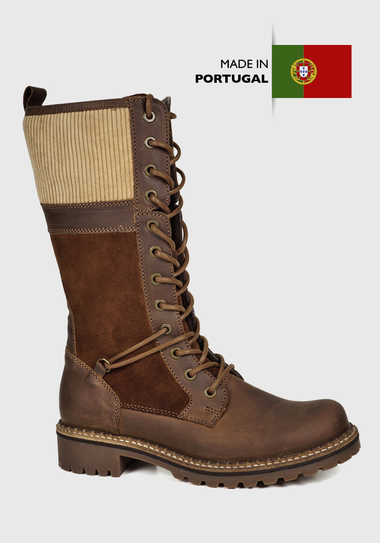 BOTA CUERO EVORA CAMEL - 3