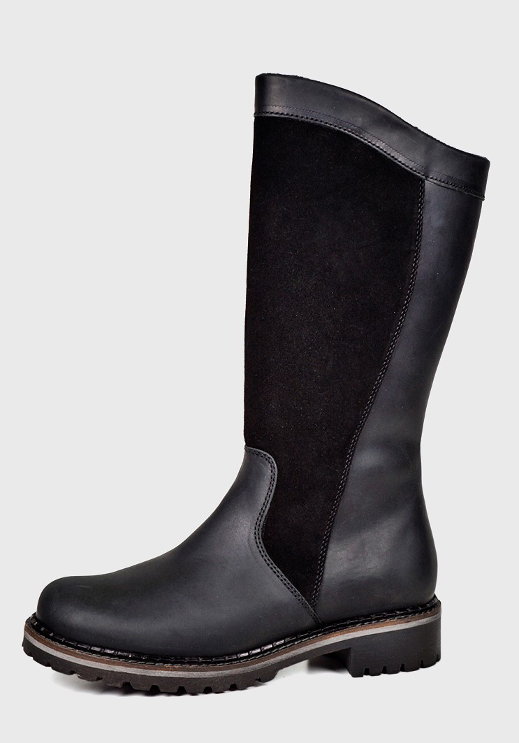 BOTAS MUJER DEGAS CUERO NEGRO BRANCA OX0010W23BLK - 2