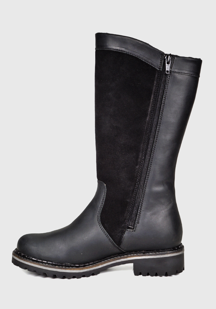 BOTAS MUJER DEGAS CUERO NEGRO BRANCA OX0010W23BLK - 6