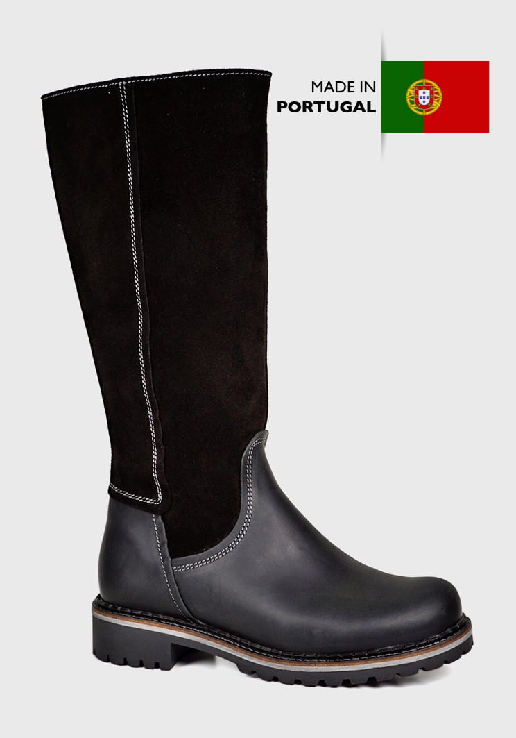 BOTAS MUJER DEGAS CUERO NEGRO CALISTA OX0017W23BLK - 4