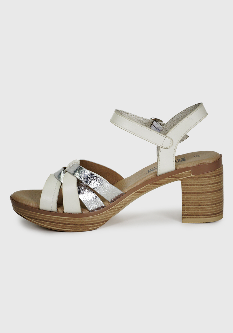 SANDALIA OLIVIE BLANCO - 5