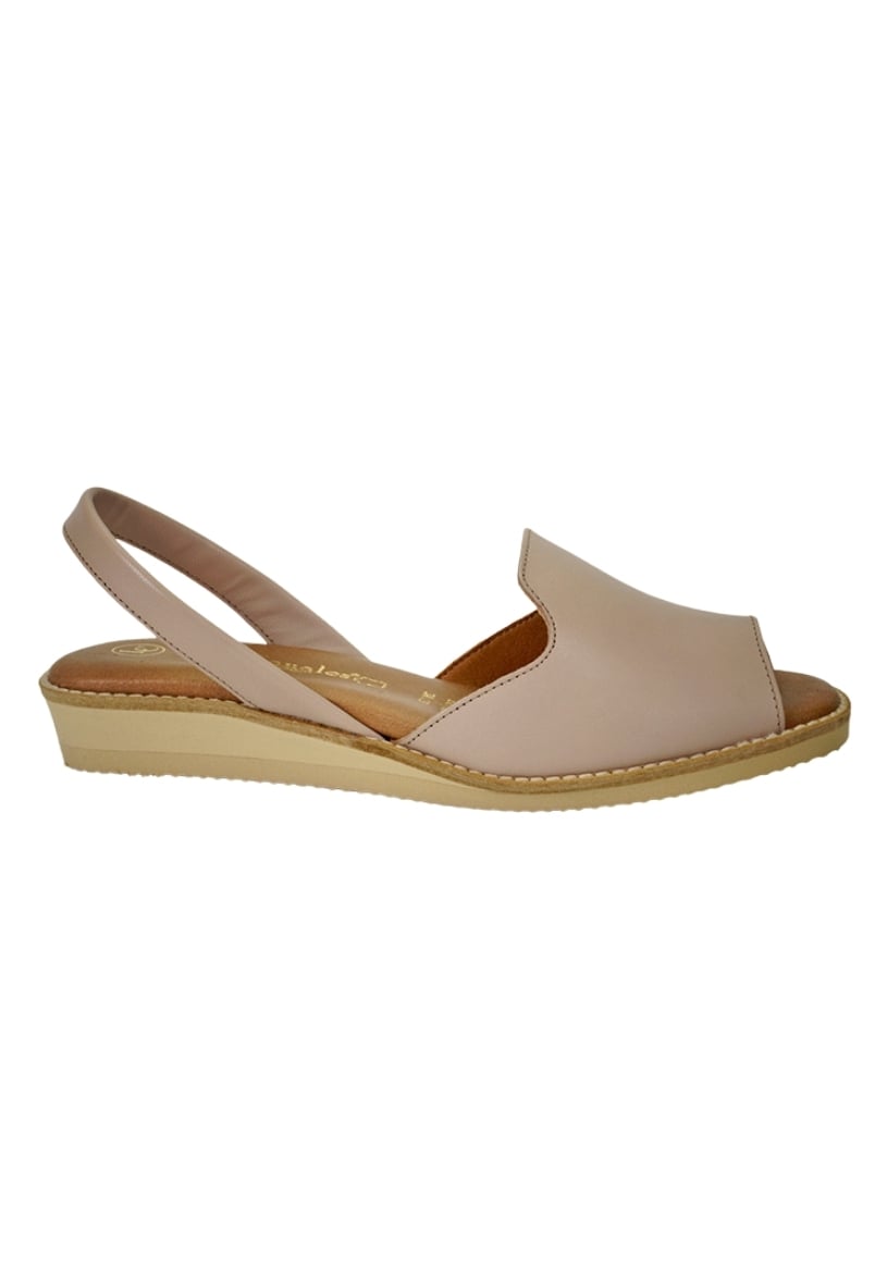 SANDALIAS MUJER DEGAS CUERO BEIGE GIGI OSCURO PS4021S24BUB - 1