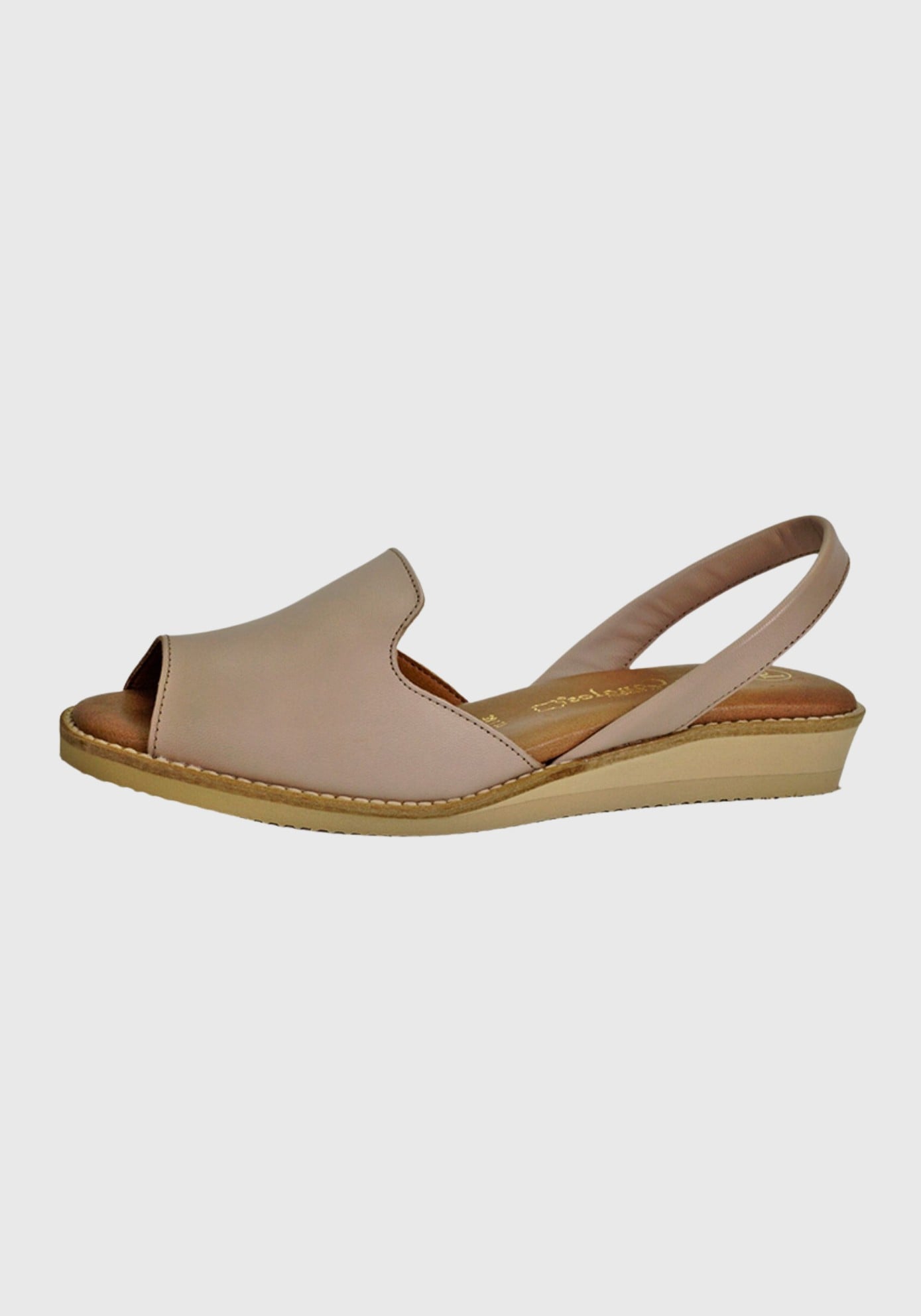 SANDALIAS MUJER DEGAS CUERO BEIGE GIGI OSCURO PS4021S24BUB - 3