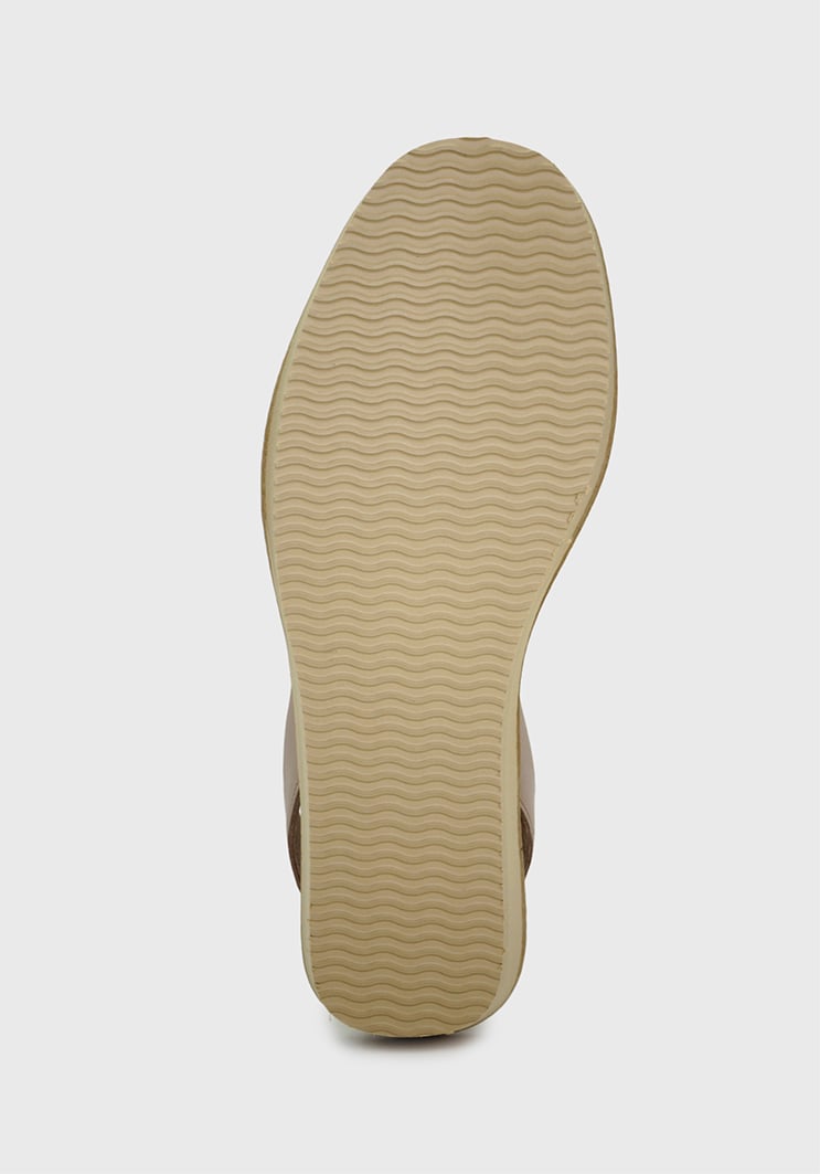 SANDALIAS MUJER DEGAS CUERO BEIGE GIGI OSCURO PS4021S24BUB - 6