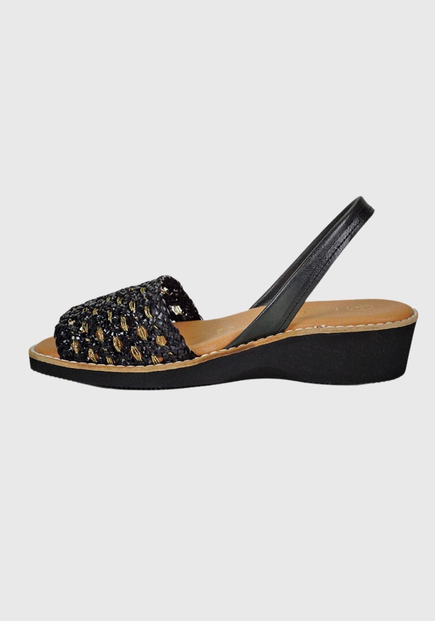 SANDALIAS MUJER DEGAS CUERO NEGRO LIZYL PS4017S24NEG - 2