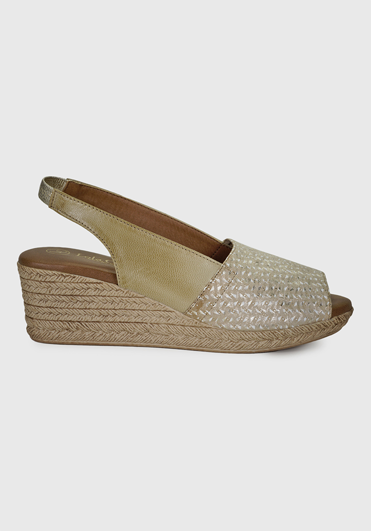 SANDALIA CUERO SUSANNE BEIGE - 3
