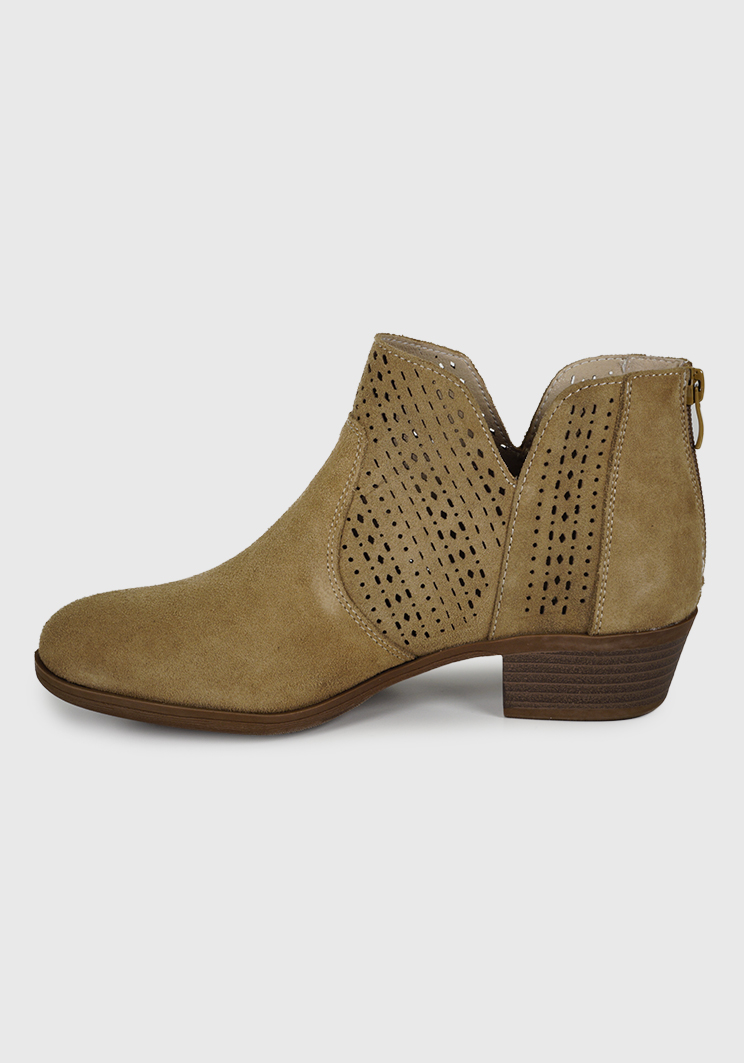BOTÍN CUERO CAMEL SAMANTA CASUAL - 5
