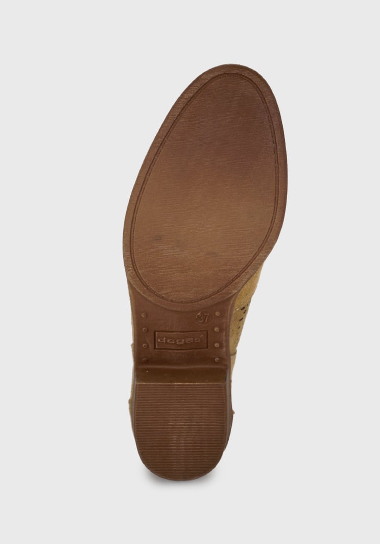 BOTÍN CUERO CAMEL SAMANTA CASUAL - 6