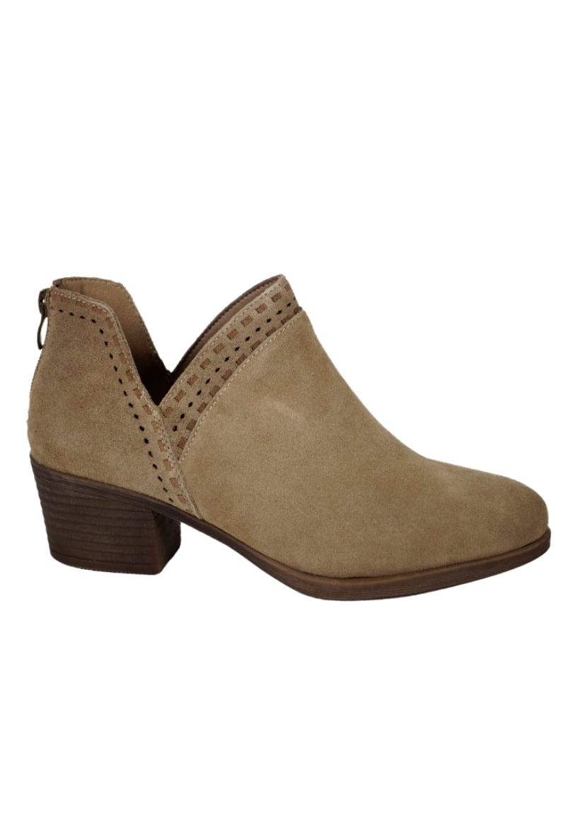 BOTÍN CUERO TAUPE FINTAN - 1