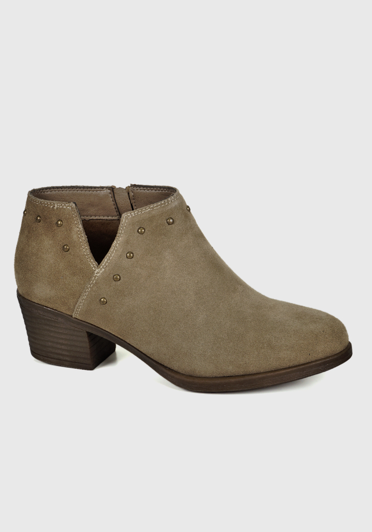 BOTÍN CUERO TAUPE KAITH - 4