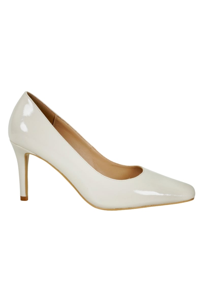 ZAPATO CUERO AKEMI BEIGE - 1