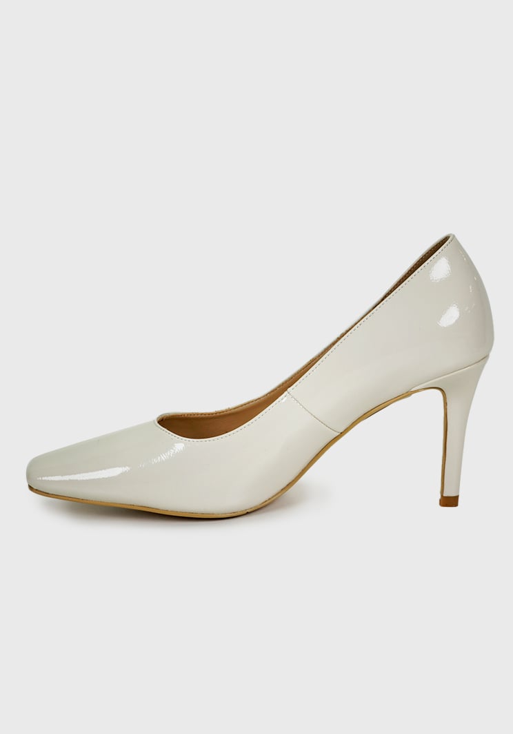ZAPATO CUERO AKEMI BEIGE - 5