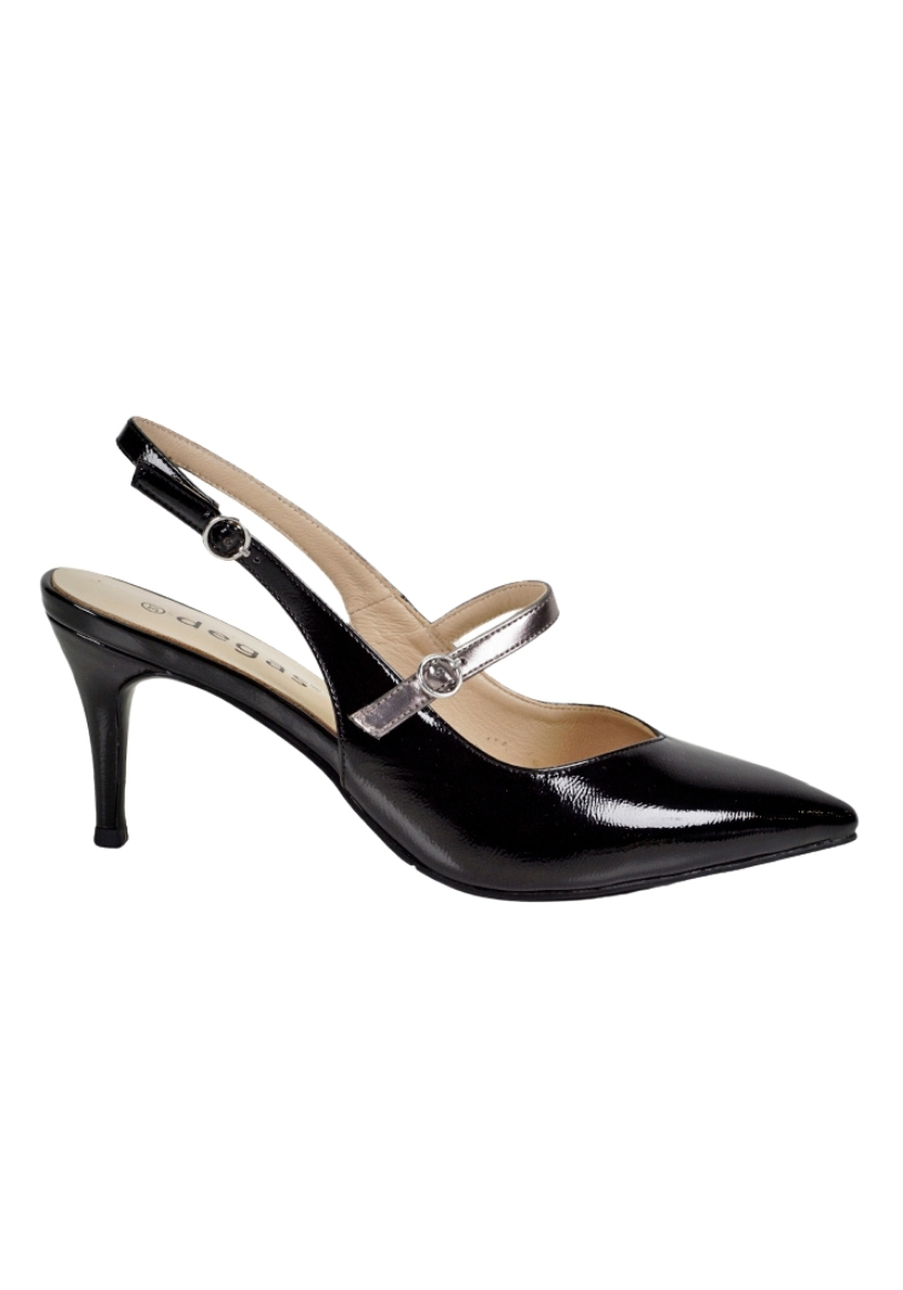 ZAPATO CUERO ANNERIS NEGRO - 1