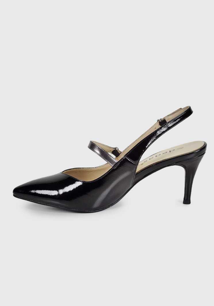 ZAPATO CUERO ANNERIS NEGRO - 5