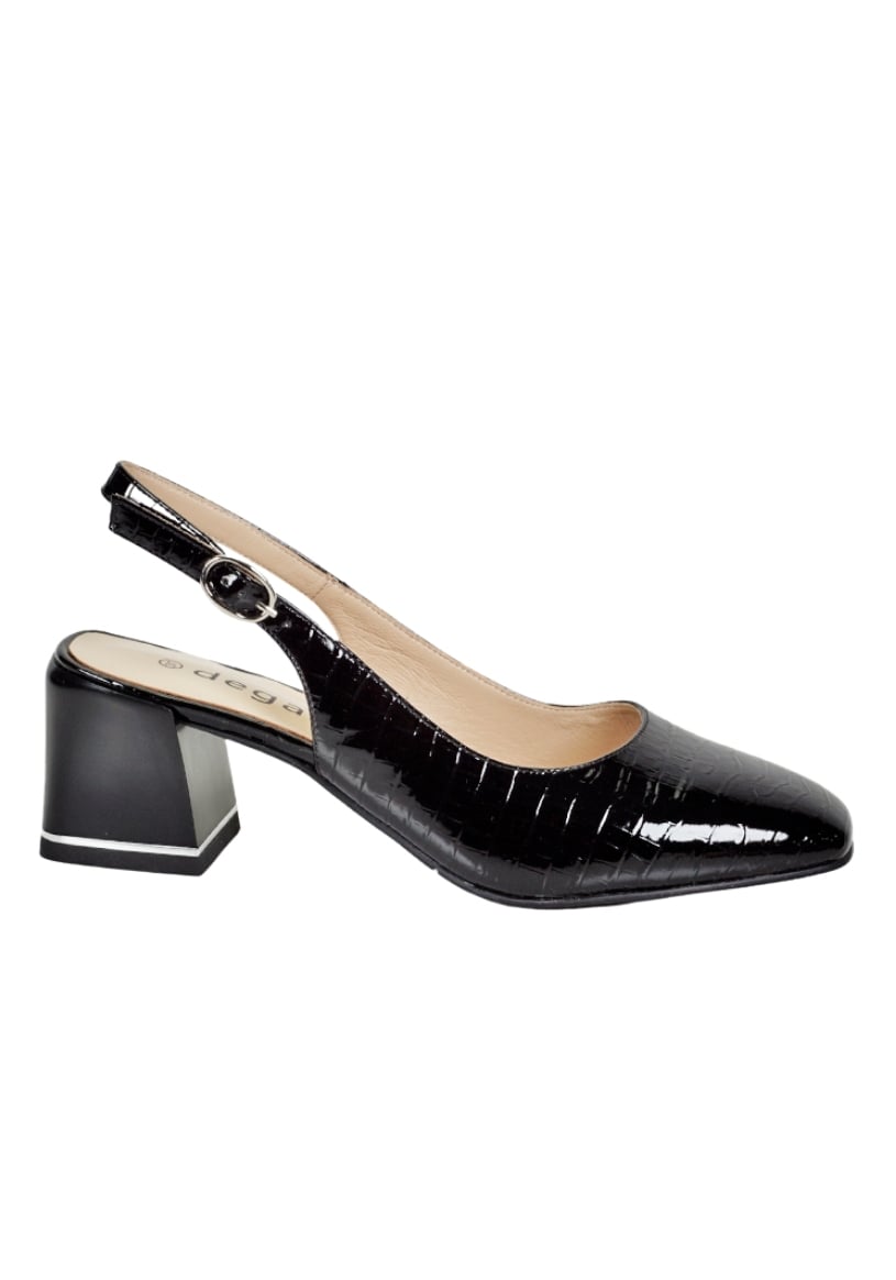 ZAPATO CUERO ASENAT NEGRO - 1