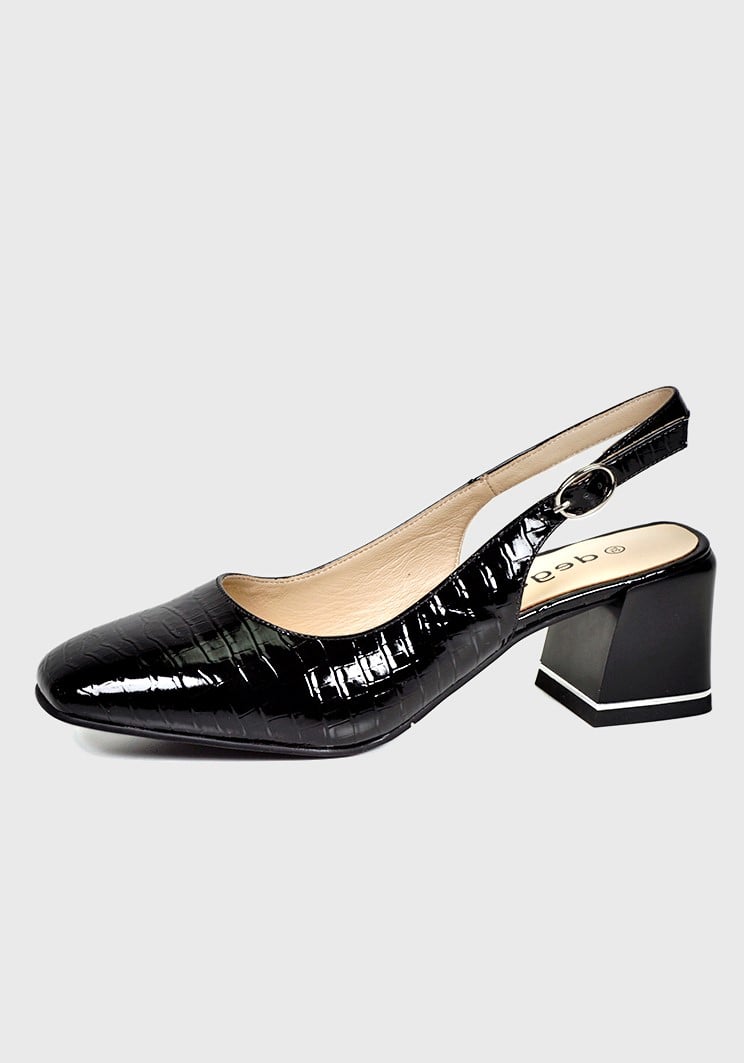 ZAPATO CUERO ASENAT NEGRO - 2