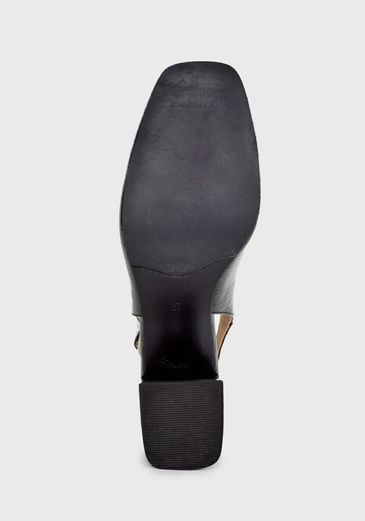 ZAPATO CUERO ASENAT NEGRO - 6