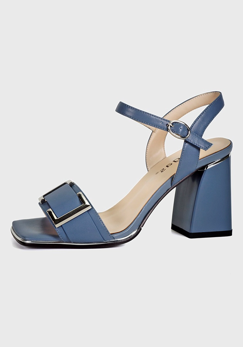 SANDALIAS MUJER DEGAS CUERO AZUL VALERIA CH0453S24BLU - 1