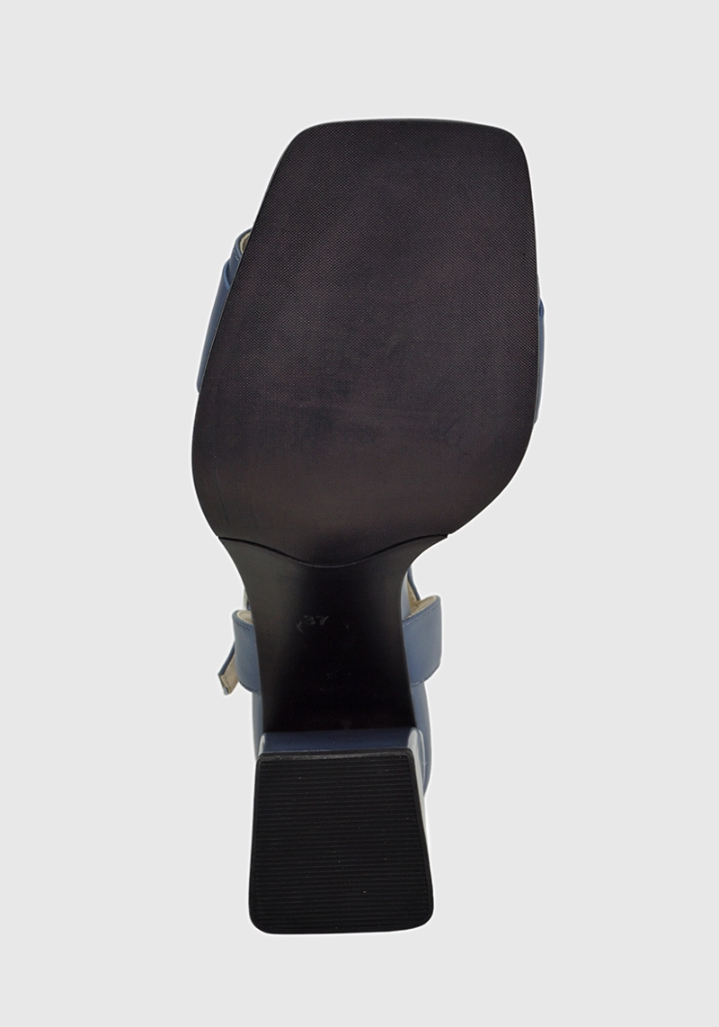 SANDALIAS MUJER DEGAS CUERO AZUL VALERIA CH0453S24BLU - 6