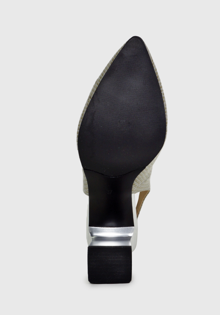 ZAPATO CUERO GLANNIS GRIS - 6