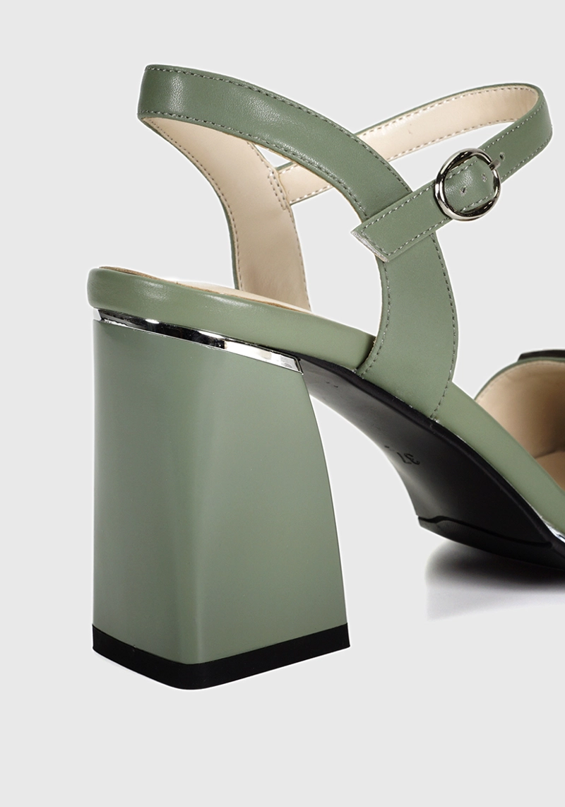 SANDALIAS MUJER DEGAS CUERO VERDE VALERIA CH0453S24GRE - 6